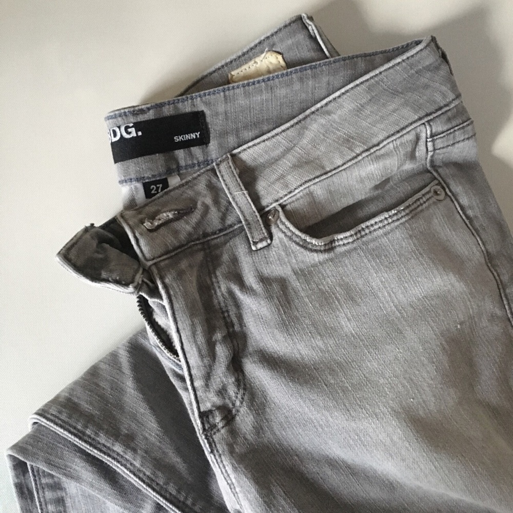BDG grey skinny jeans